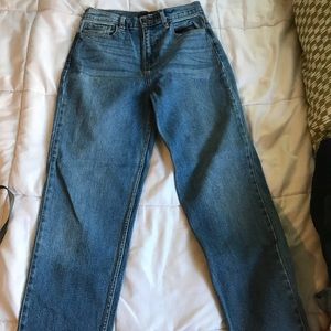Straight boyfriend jeans fashion Nova